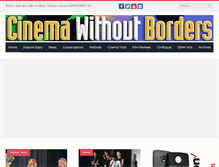 Tablet Screenshot of cinemawithoutborders.com